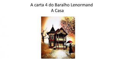 A Casa A carta 4 do Baralho Lenormand