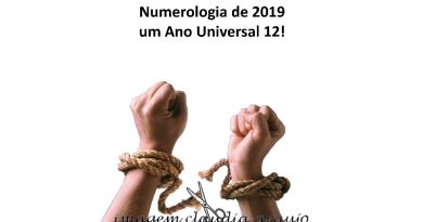 Numerologia de 2019 – um Ano Universal 12!