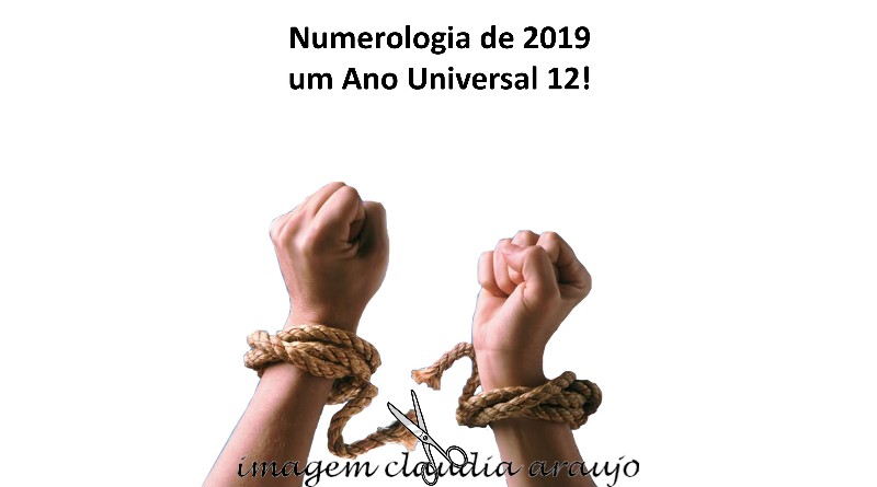 Numerologia de 2019 – um Ano Universal 12!