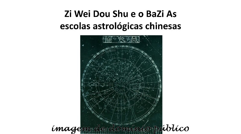Zi Wei Dou Shu e o BaZi As escolas astrológicas chinesas