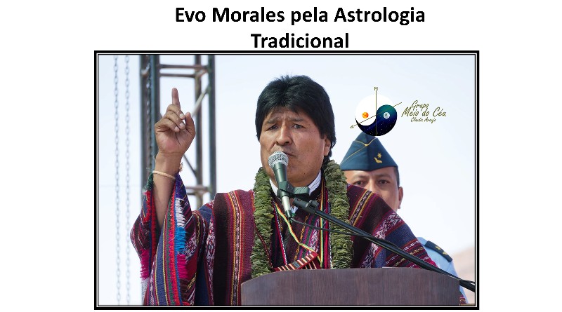Evo Morales pela Astrologia Tradicional