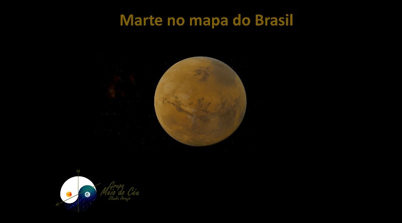 Marte no mapa do Brasil