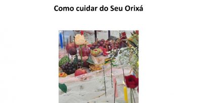 Como cuidar do Seu Orixá