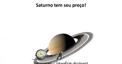 Saturno tem seu preço!