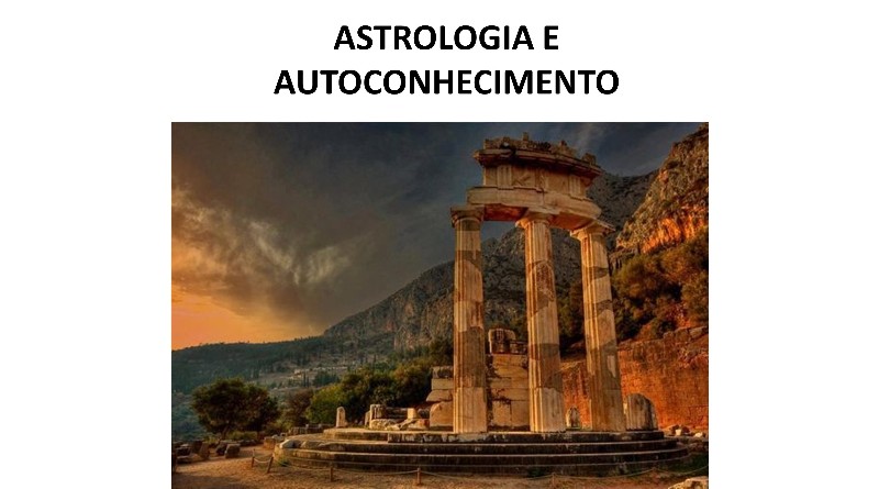 ASTROLOGIA E AUTOCONHECIMENTO