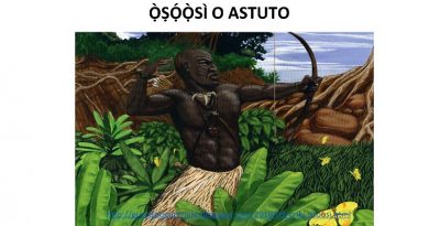 Ọ̀ṢỌ́Ọ̀SÌ O ASTUTO