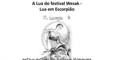 A Lua do festival Wesak - Lua em Escorpião