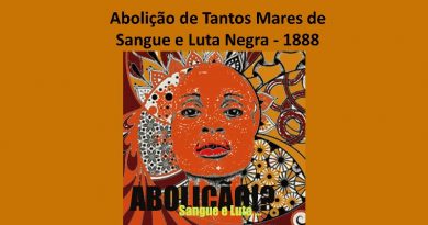 Abolição de Tantos Mares de Sangue e Luta Negra - 1888