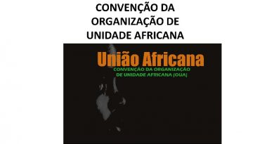 CONVENÇÃO DA ORGANIZAÇÃO DE UNIDADE AFRICANA