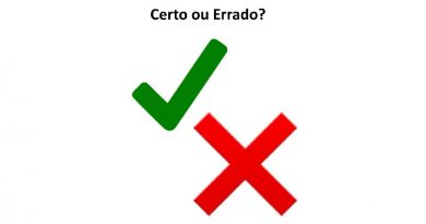 Certo ou Errado?