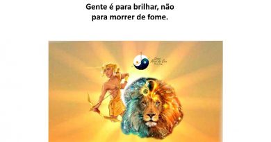 Gente é para brilhar, não para morrer de fome.