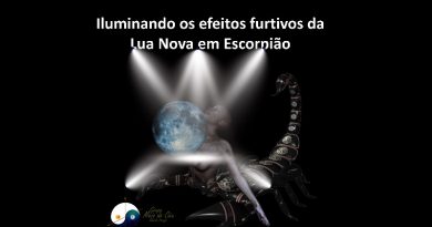 Iluminando os efeitos furtivos da Lua Nova em Escorpião