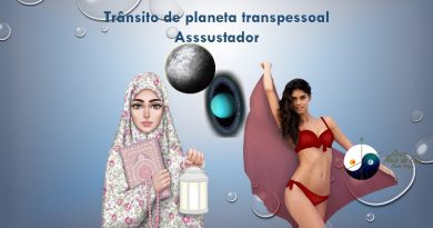 Trânsito de planeta transpessoal Asssustador